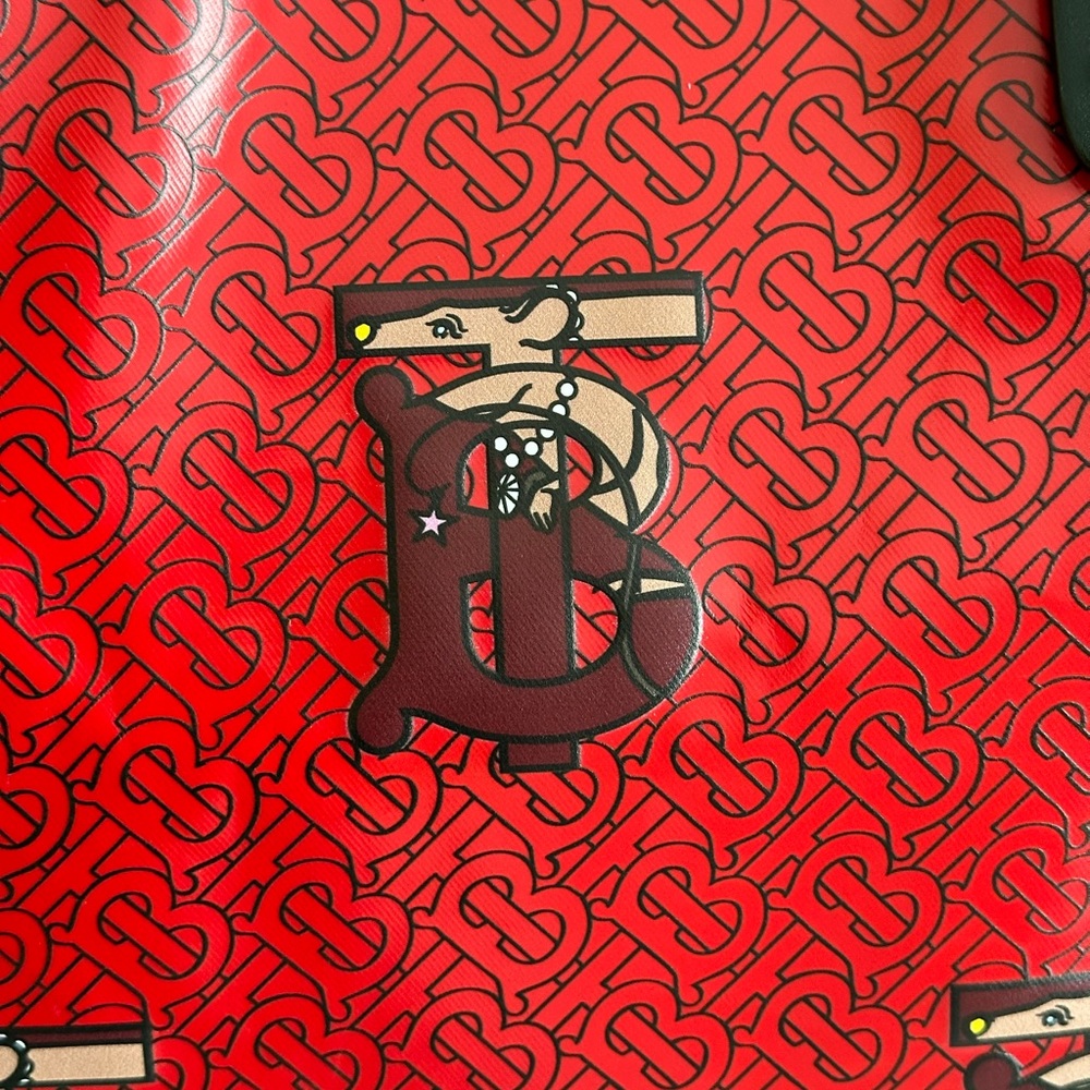 SOLD Auth Burberry Limited Edition London Tote Bag NEW - Picture 16 of 16